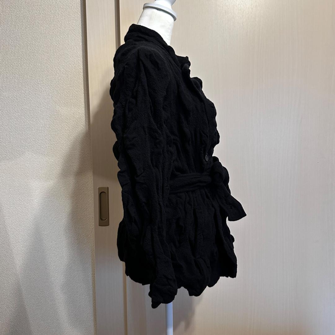 ISSEY MIYAKE　立体ウールカーディガン size2 HR0172