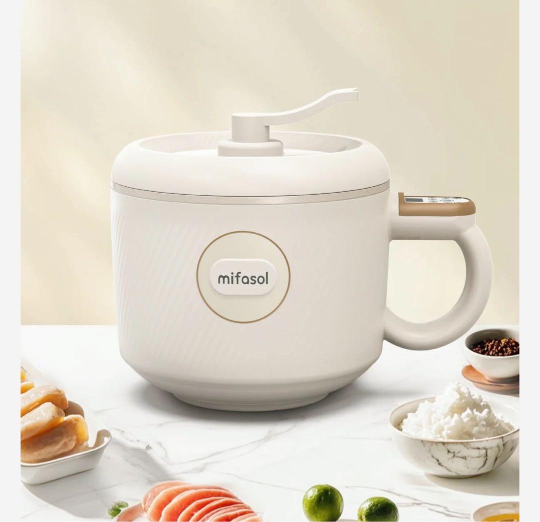 新品未使用 炊飯器 多機能炊飯器 クッキングケトル 1人用炊飯器 一人暮らし