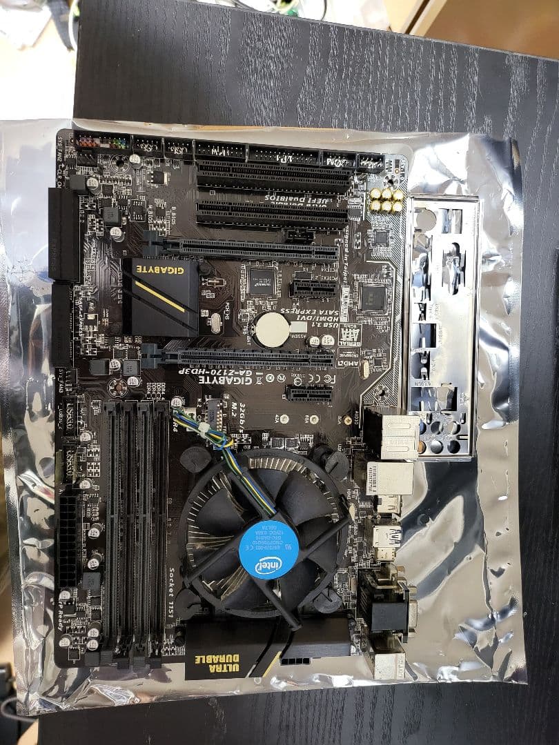 マザーボード i7-7700 + GIGABYTE GA-Z170-HD3P