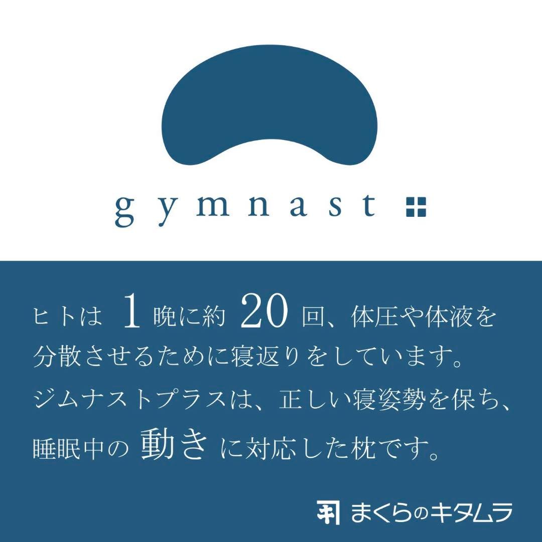 【2個セット】まくらのキタムラ 枕 ジムナストプラス 低め（Low）