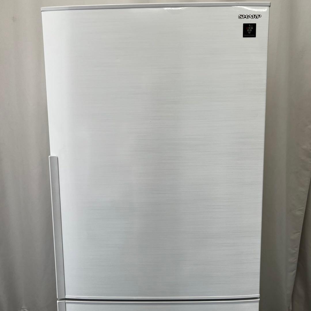 127⭕️冷蔵庫　SHARP 大容量　白　安い　中古　同棲　一人暮らし　設置無料
