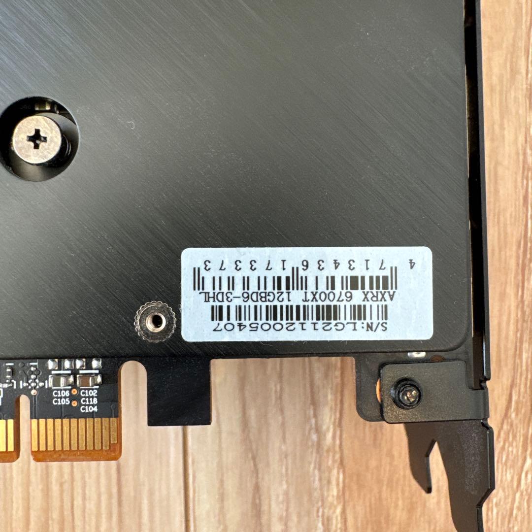 【動作確認済】PowerColor RX6700XT