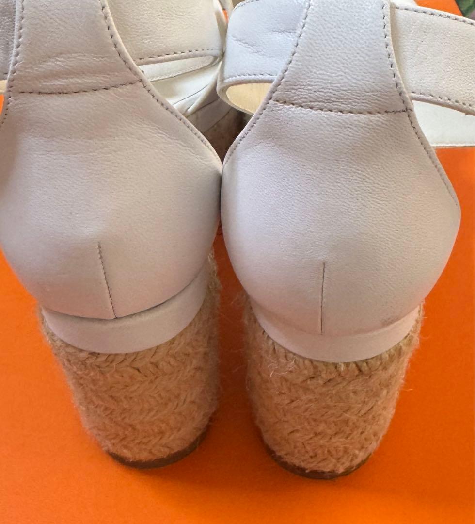 エルメス　HERMES エスパドリーユ エルダ　37