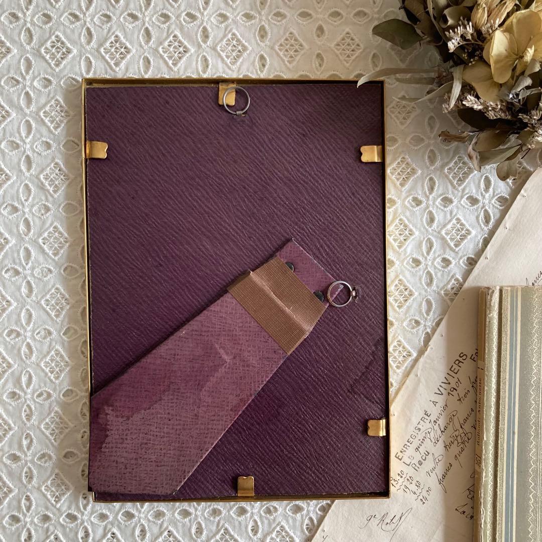 アンティークフレームA★超希少スウェーデン1920年代エイナルネイマンカード入り