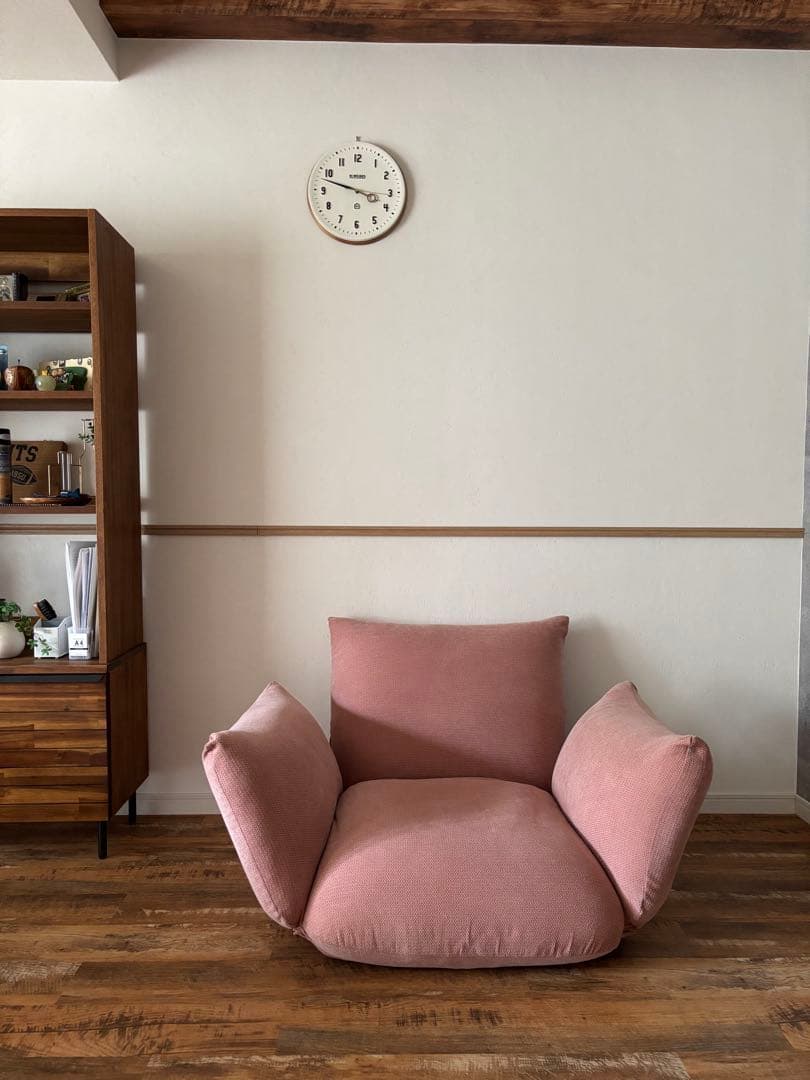 値下げ☆無印良品☆リクライニングフロアソファ1シーター