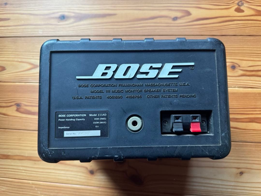 スピーカー・ウーファー BOSE 111AD