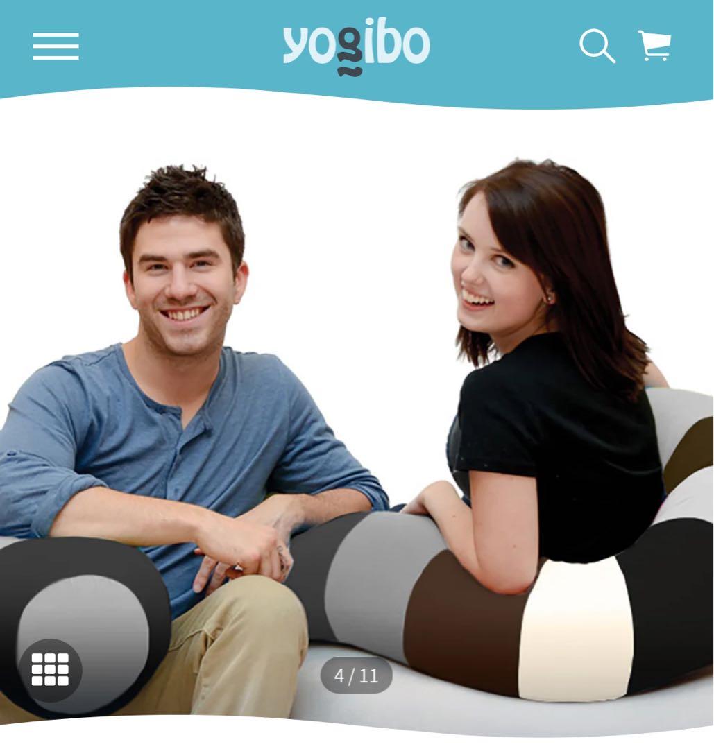 【ten】ヨギボー YOGIBO キャタピラーロールロング