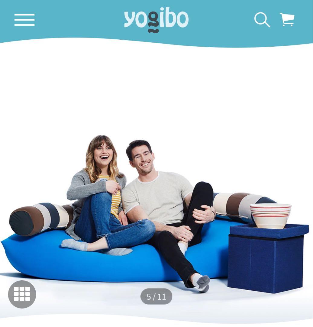 【ten】ヨギボー YOGIBO キャタピラーロールロング