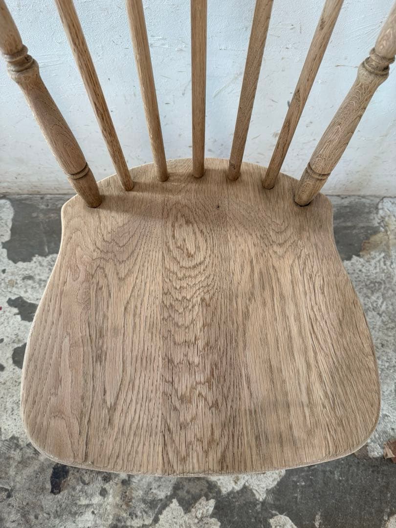 ビンテージ　ダイニングチェア　カフェチェア　剥離加工　no3