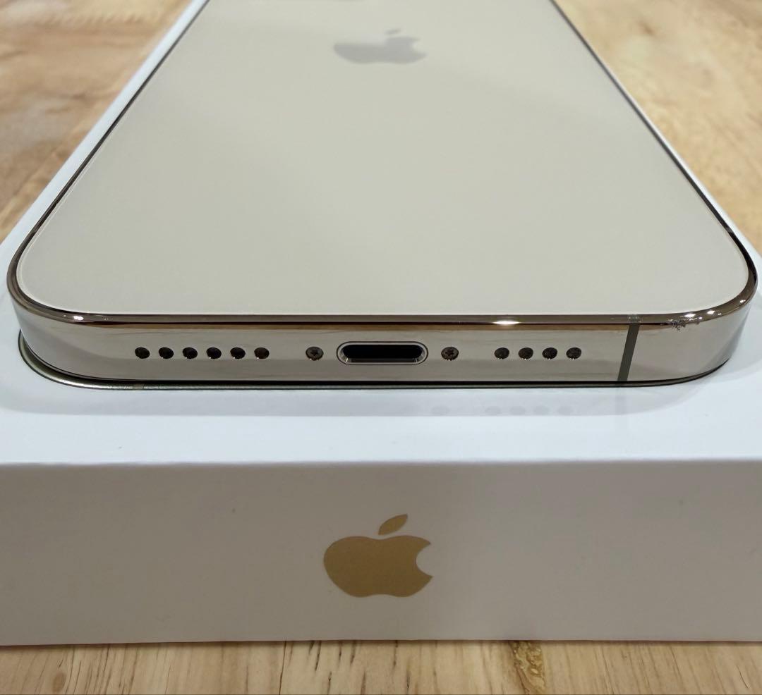 【美品】iPhone 14 ProMax ゴールド 512GB(SIMフリー）