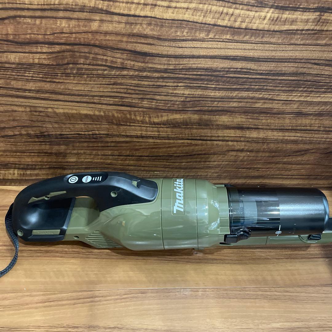 makita マキタ充電式クリーナー　サイクロン仕様　オリーブ
