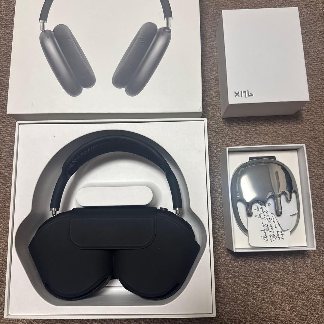 Apple Airpods MAX シルバー 本体　　カバー付き