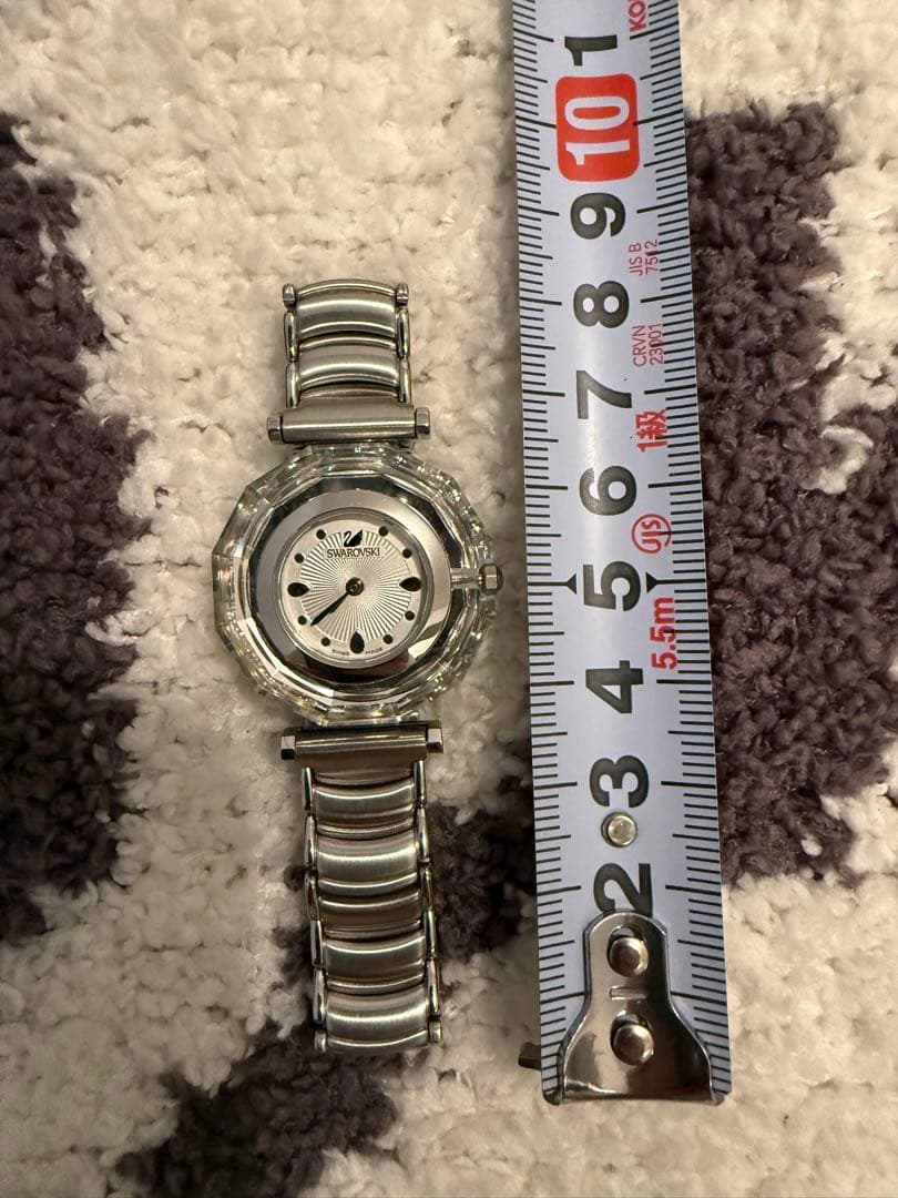 【しゃもてぃ】Swarovski 時計　スワロフスキー　クリスタル箱付き