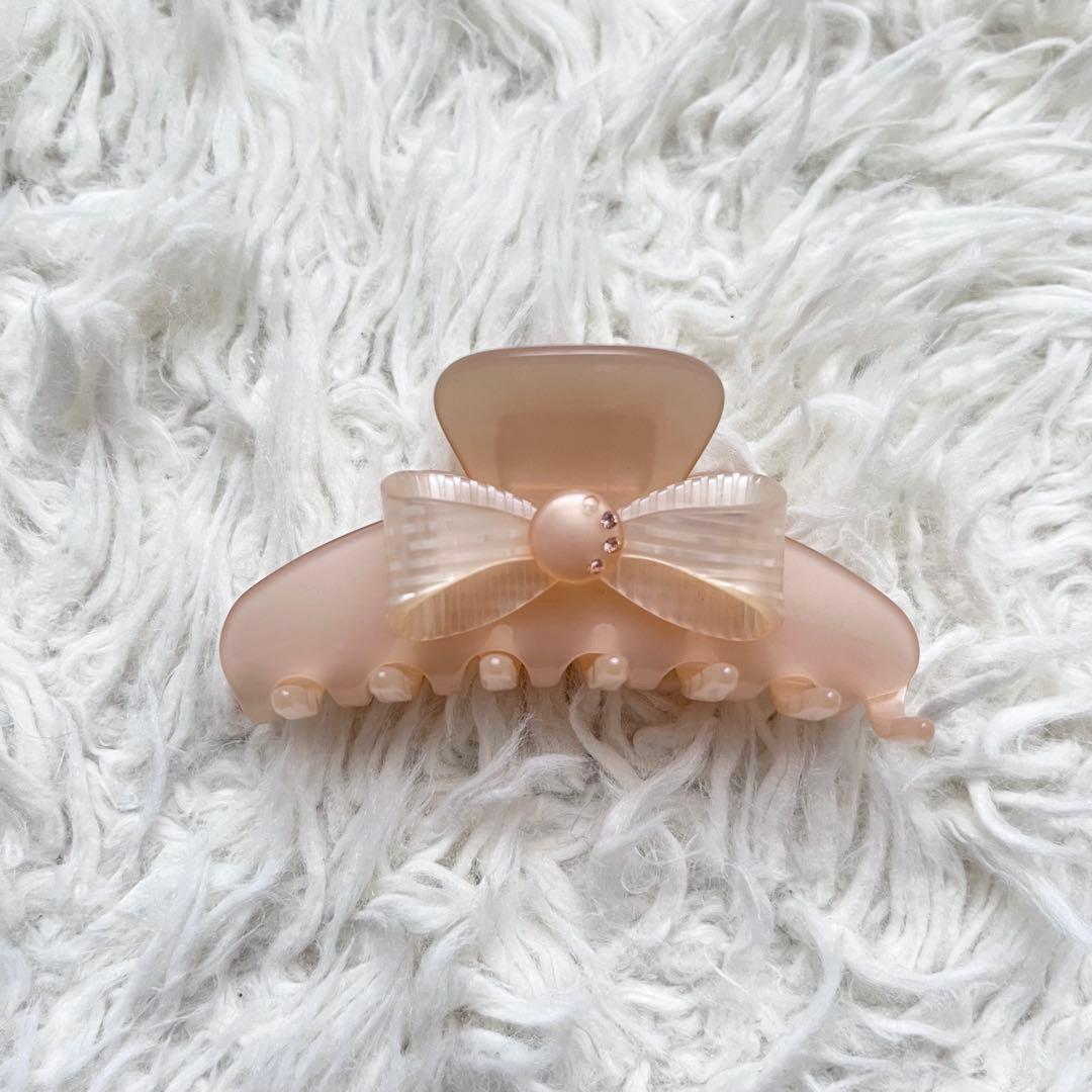 Alexandre De Paris ヘアクリップ リボン ラインストーン