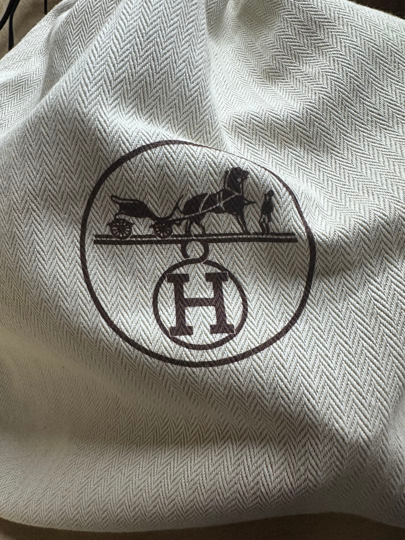 ヤ*ン様 エルメス ハンドバッグ ピコタンMM トリヨンクレマンス ブルー□K刻