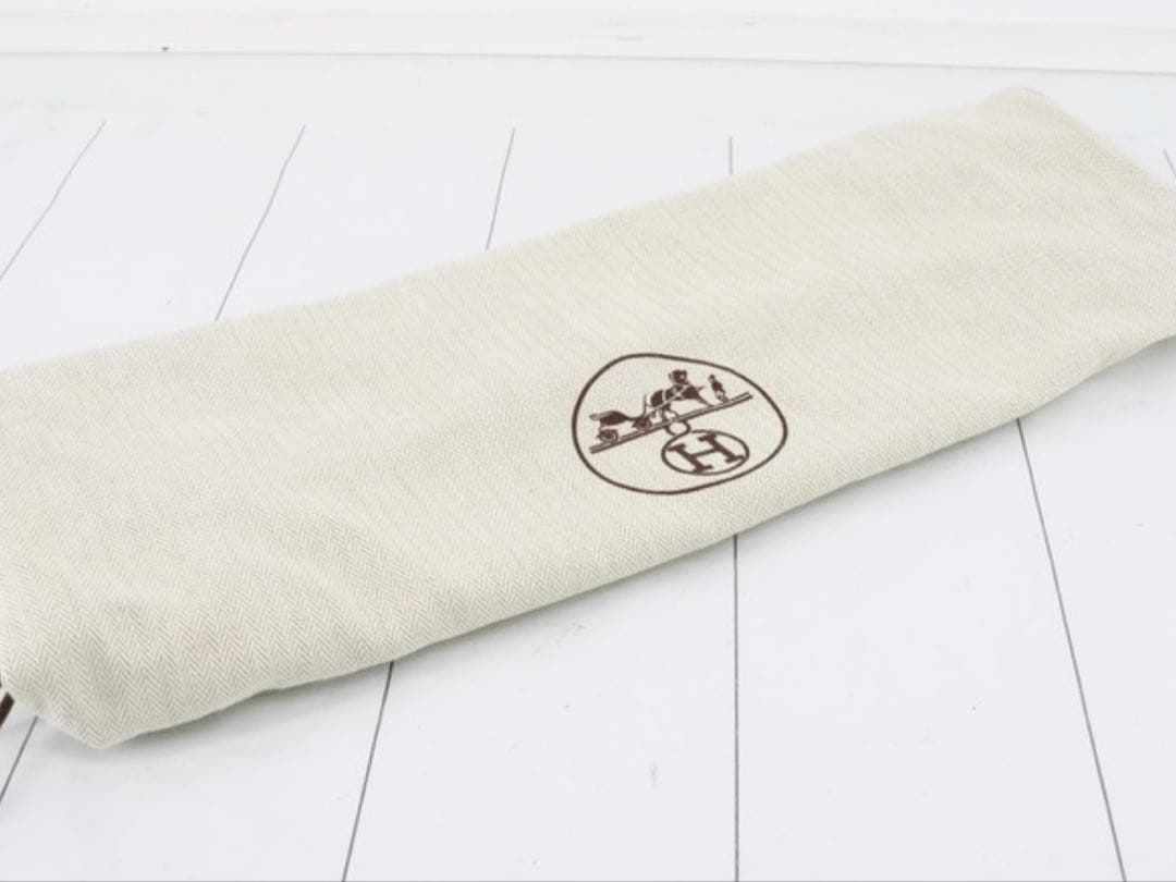 ヤ*ン様 エルメス ハンドバッグ ピコタンMM トリヨンクレマンス ブルー□K刻