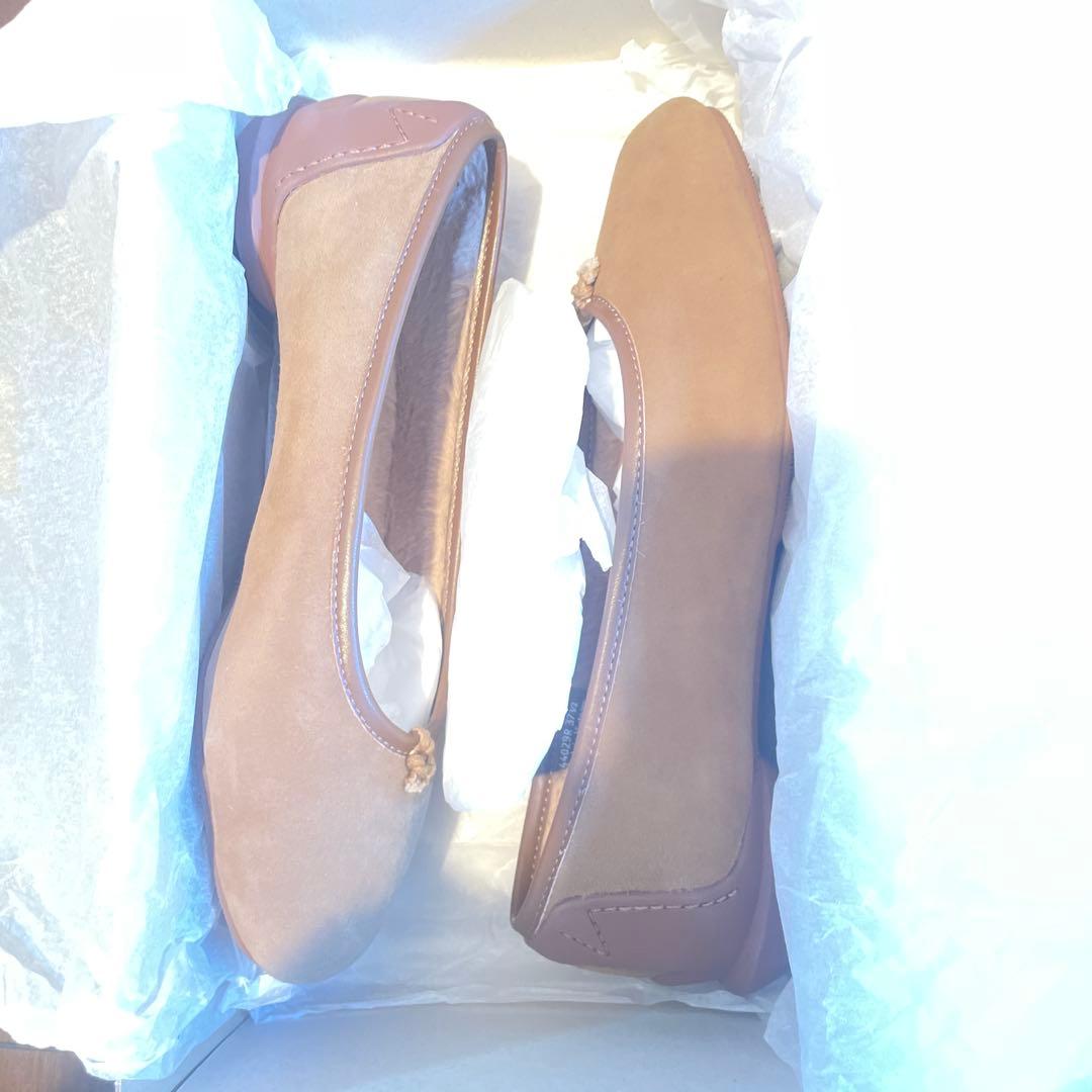 shisei フラット　ボア　キャメル　37 1/2