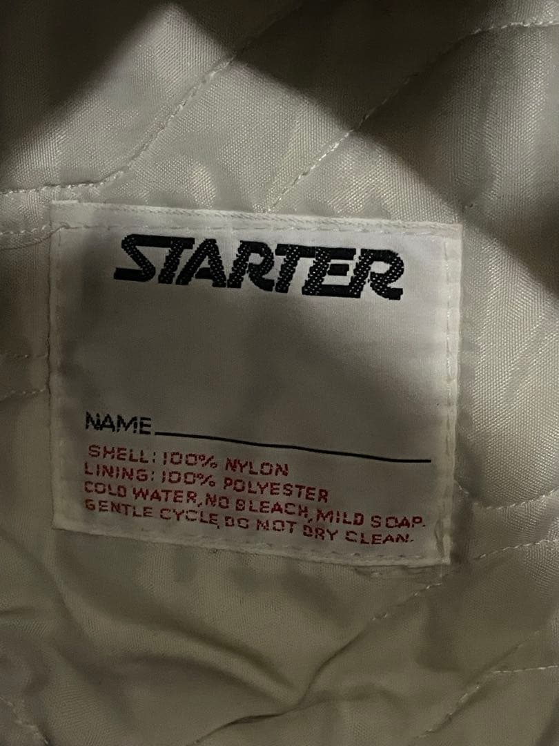 【希少・Starter】LAドジャース 中綿ナイロンジャケット 80s 90s