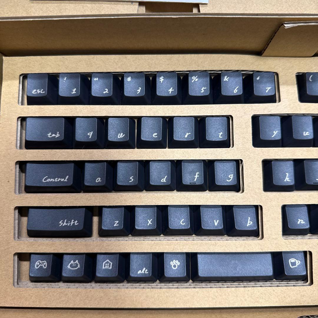 遊舎工房　HHKB 日本語配列用手書き文字キーキャップ（byぶーた）