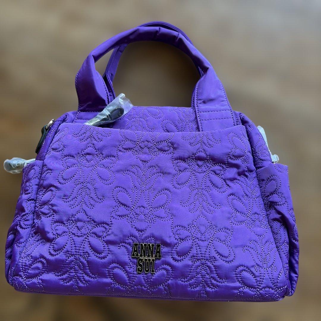 お値下げANNA SUI パープル ショルダーバッグ