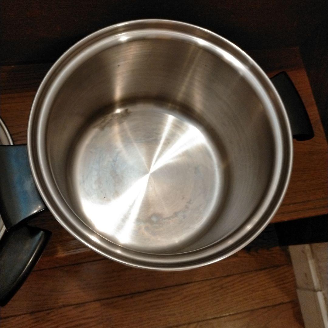 アムウェイ Amway Queen シチューパン　4リットル スチーマー付