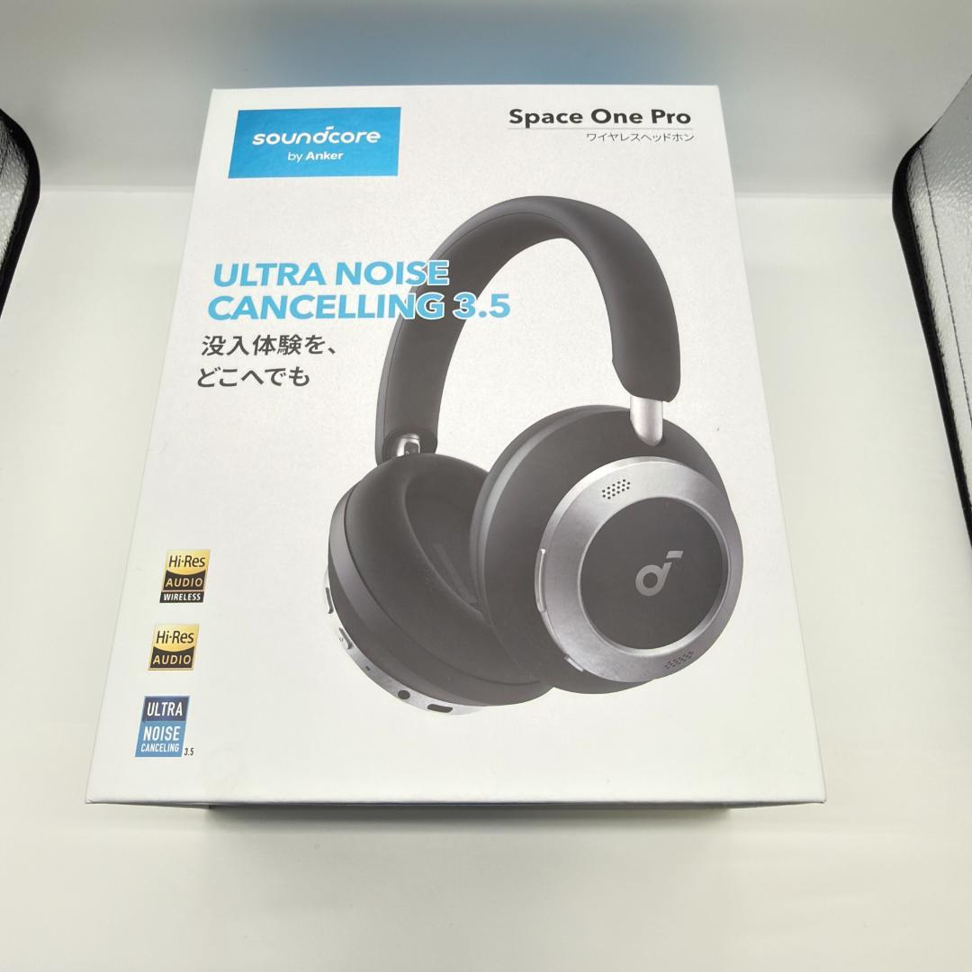 美品 Soundcore Space One Pro ワイヤレスヘッドホン