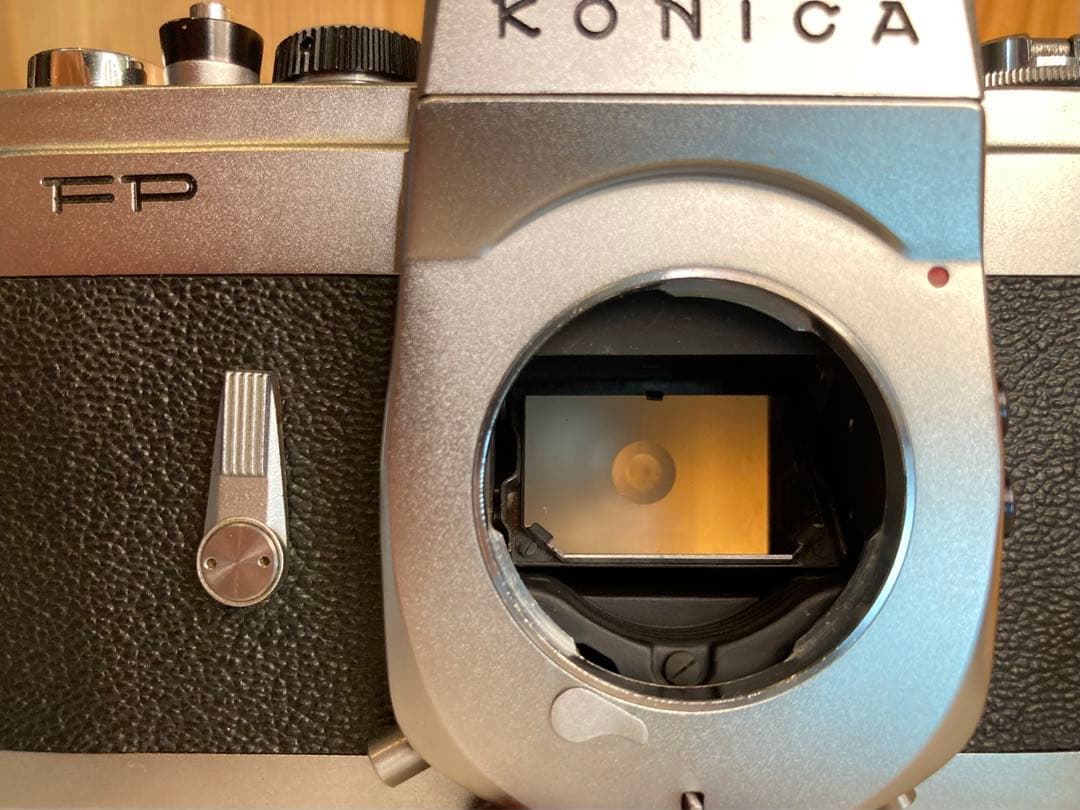 ★konica fp+hexanonレンズ★希少！超美品＊完動品★保証付