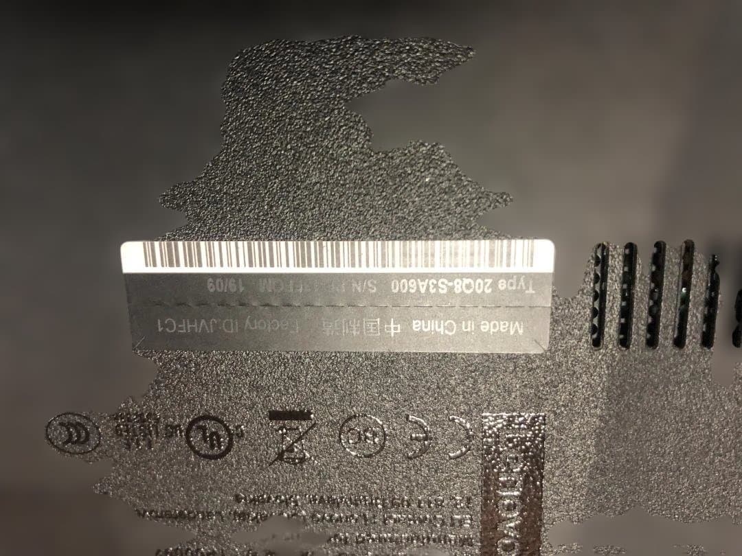 ThinkPad L590 Corei5 8GB SSD256GB win11⑯