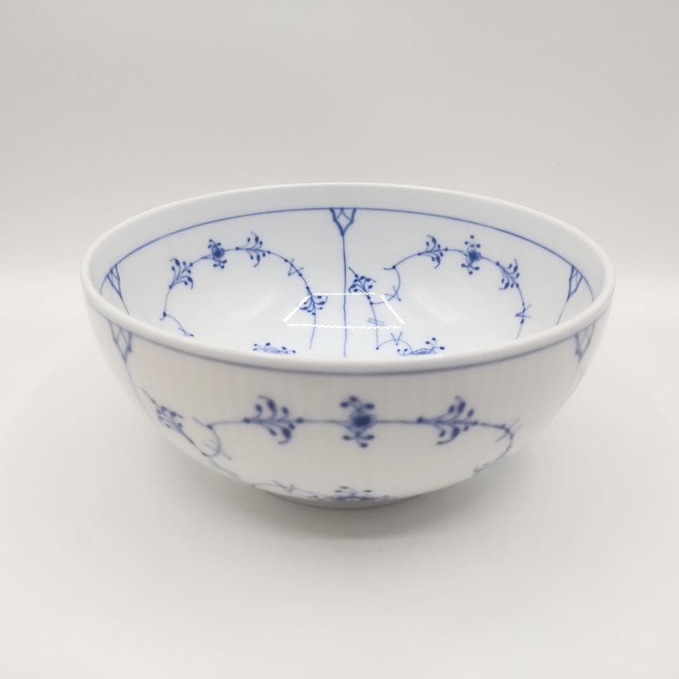 ロイヤルコペンハーゲン ブルーフルーテッド プレイン ボウル 鉢 3個 セット