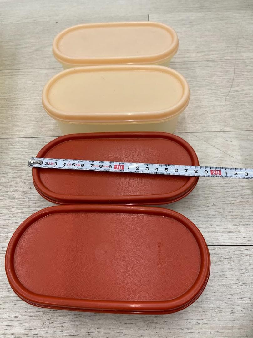 Tupperware マルチオーガナイザー ミニデコレーター 楕円 他 まとめて
