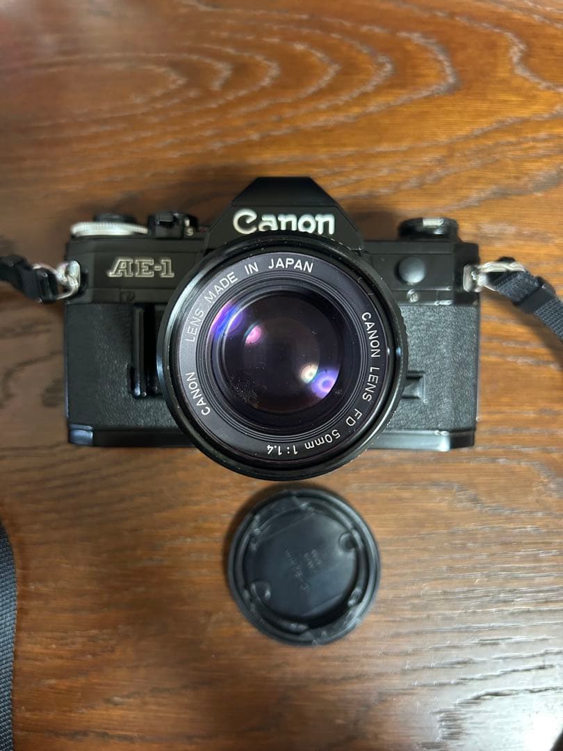 【レトロ】Canon AE-1 ブラック NFD 50mm f/1.8