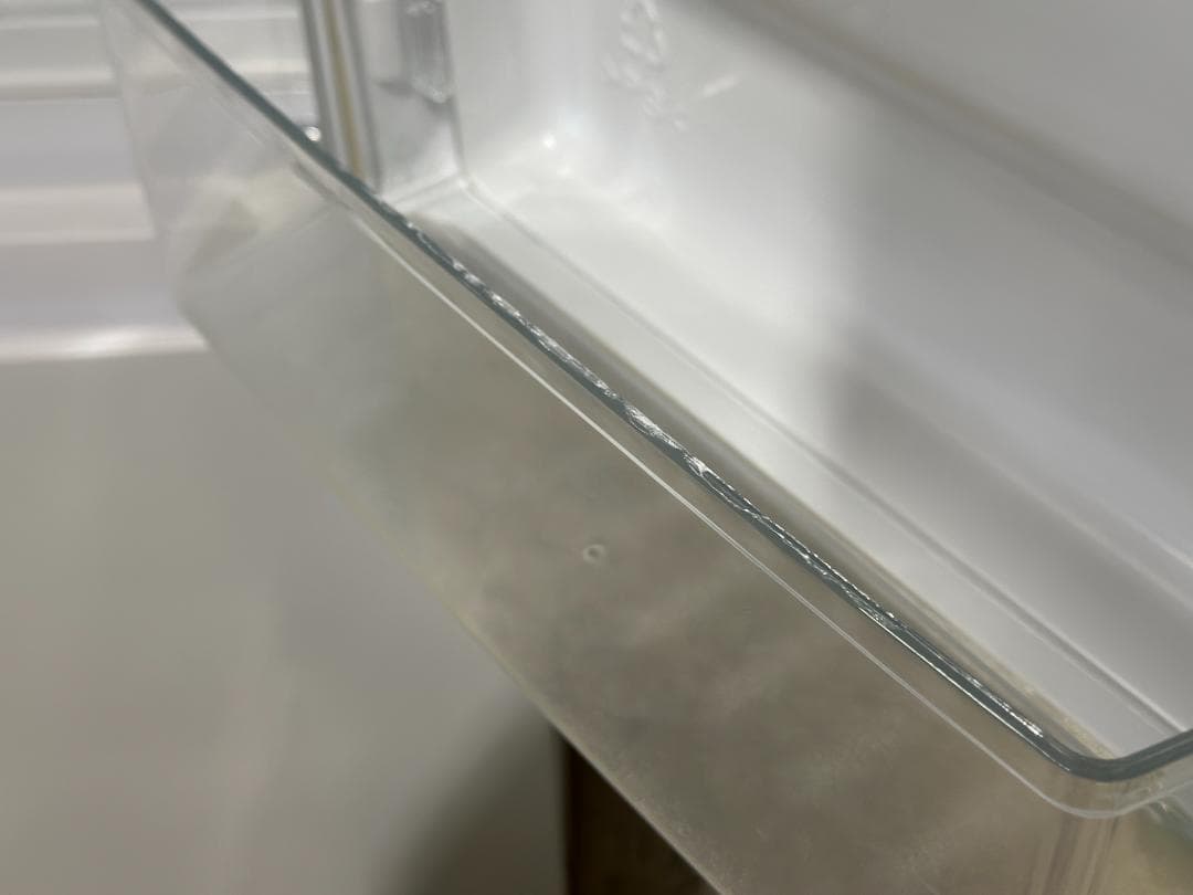 やや訳アリ■アマダナ 2ドア冷蔵庫 154L AT-RF150-WH 白 右開き