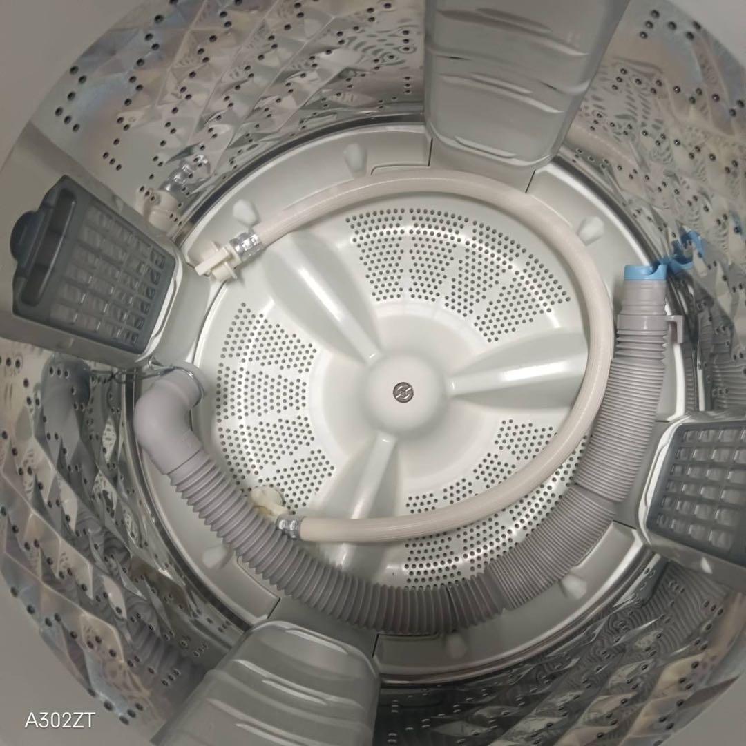 483 洗濯機　容量8kg エコナビ搭載　極美品　徹底清掃済み　冷蔵庫も有