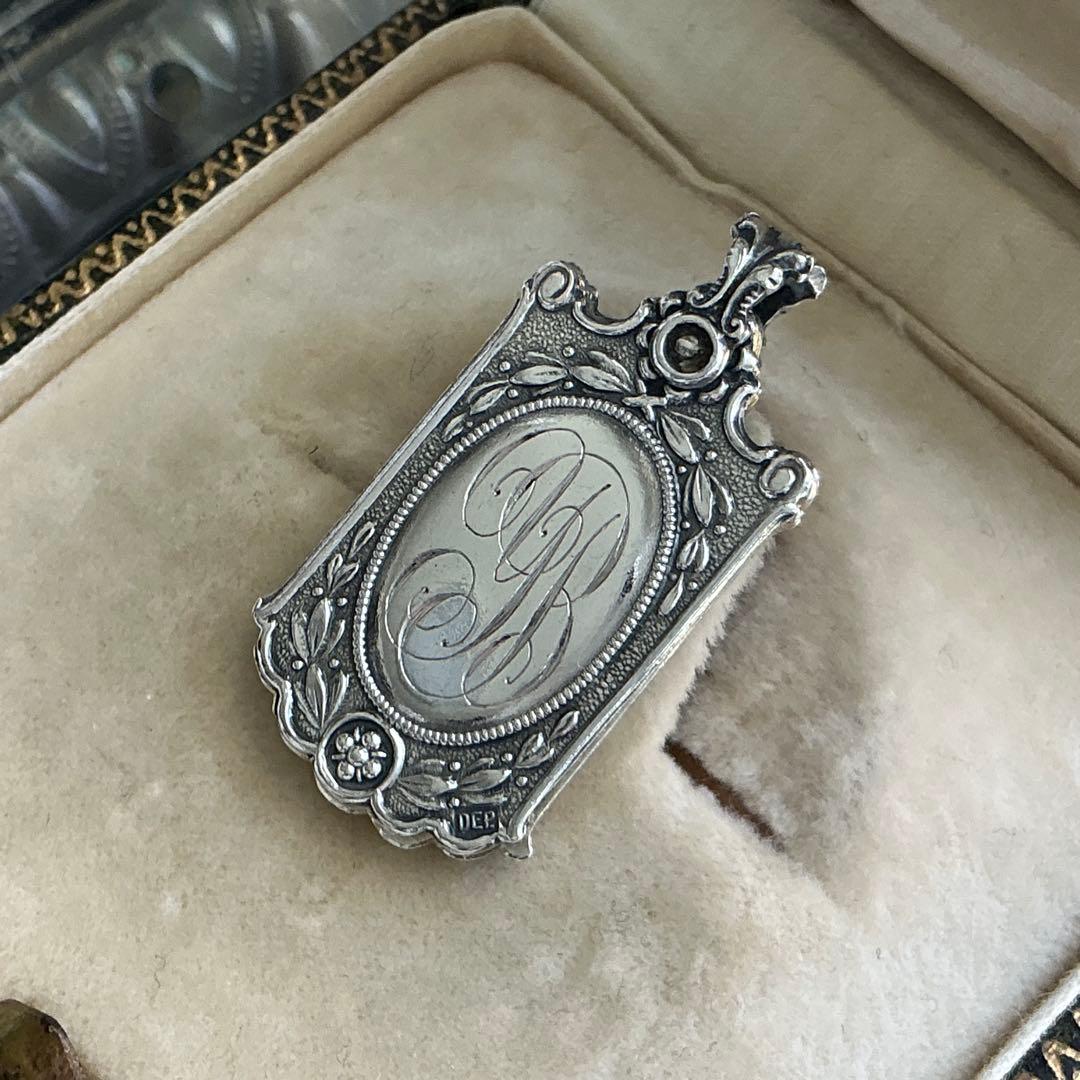 ♡超希少♡　フランスアンティーク　銀　シルバー　カルネドバル　ペンダントトップ