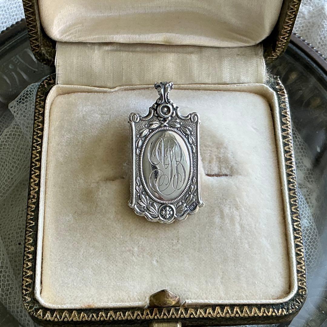 ♡超希少♡　フランスアンティーク　銀　シルバー　カルネドバル　ペンダントトップ