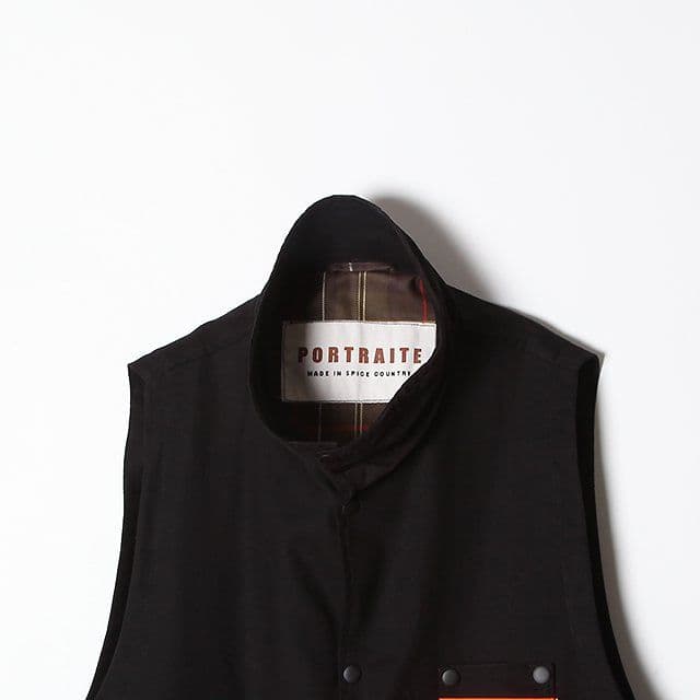 トップス PORTRAITE Over Vest Hi-Vis Orange