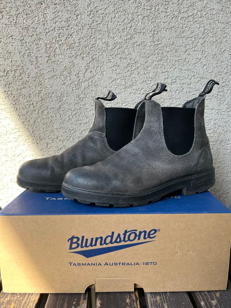 Blundstoneサイドゴアブーツ　ORIGINALS Steel Gray
