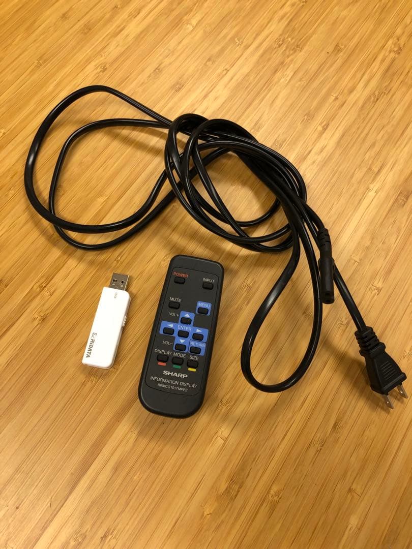 送料込！ＳＨＡＲＰ　４３Ｖ型インフォメーションディスプレイ　サイネージモニター