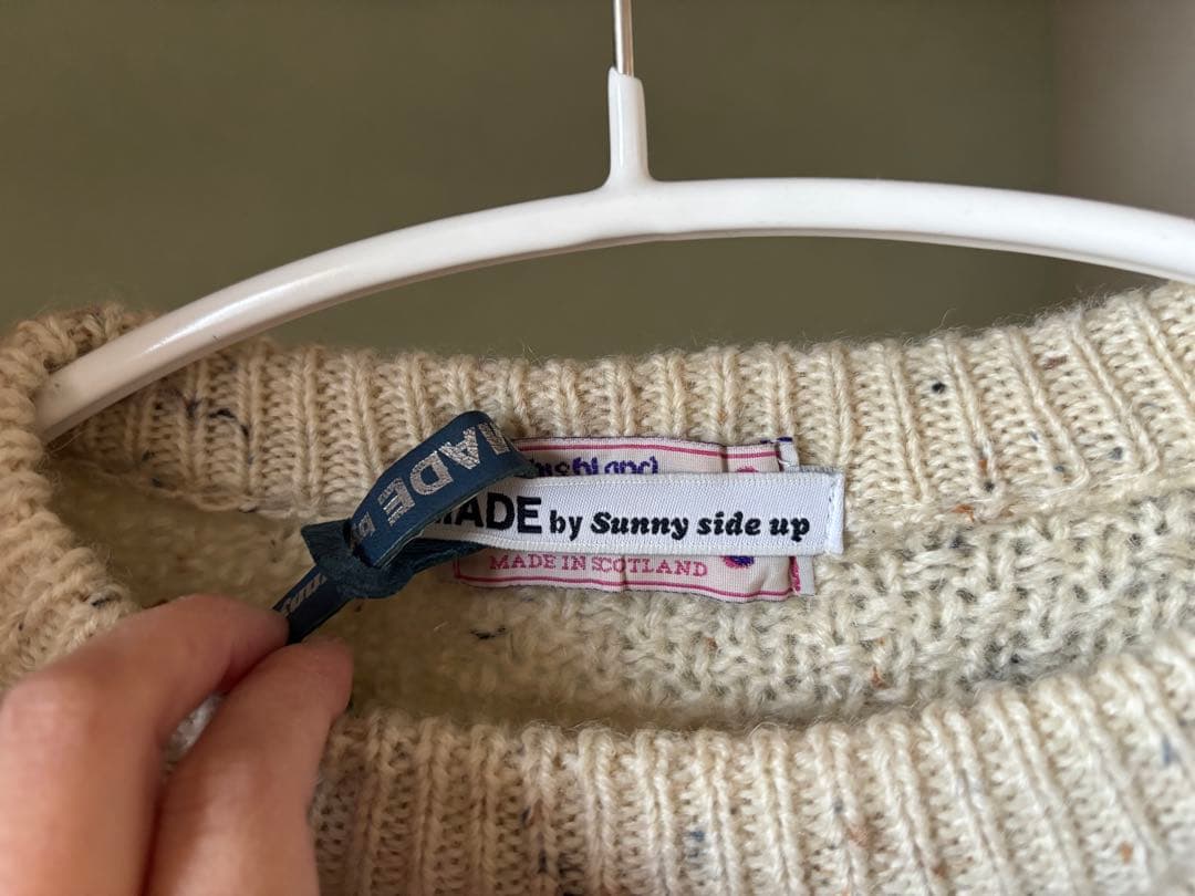 【SUNNY SIDE UP】リメイク15ニット /キナリ