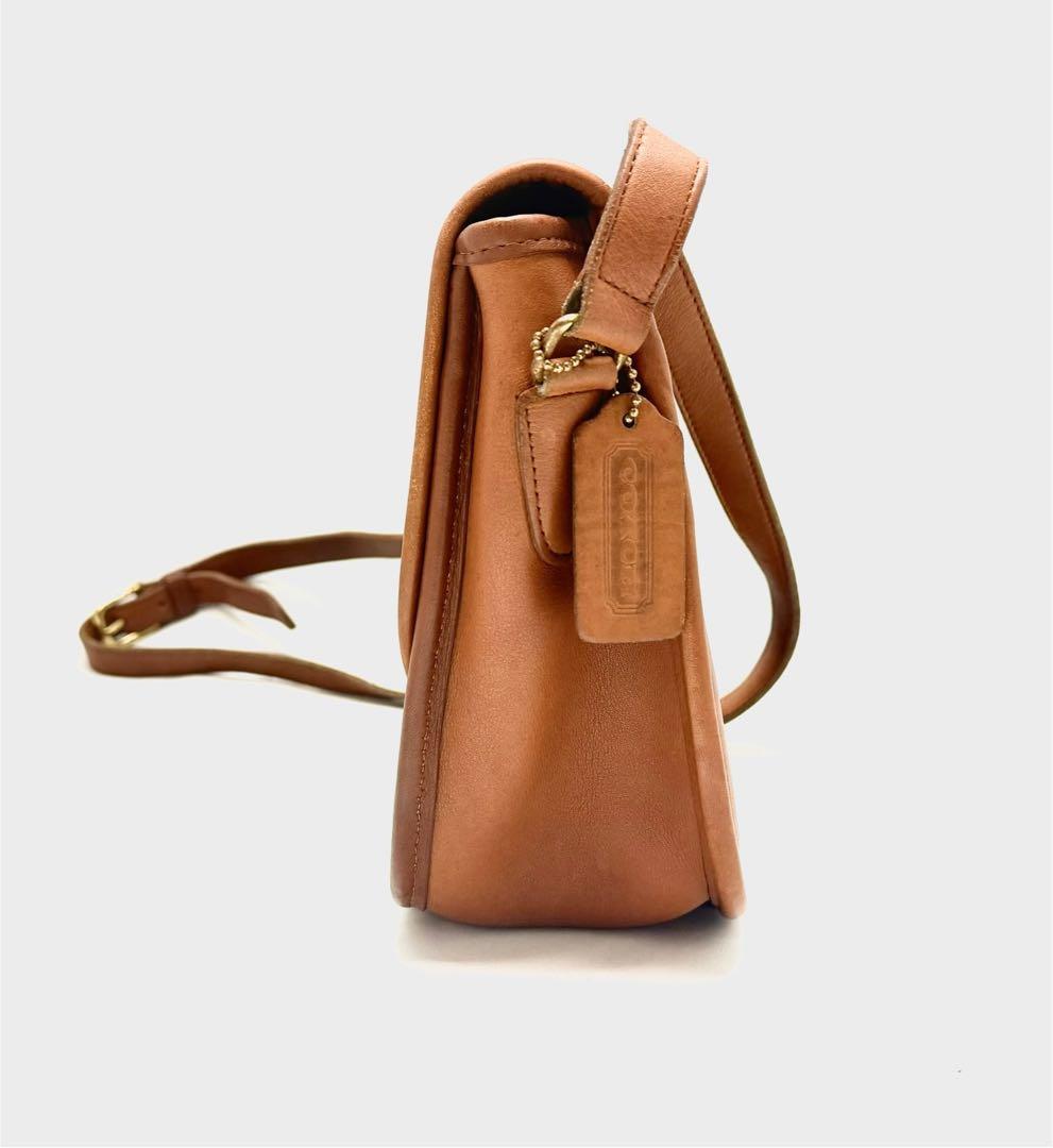 COACH オールドコーチ ビンテージ ショルダーバッグ ブラウン