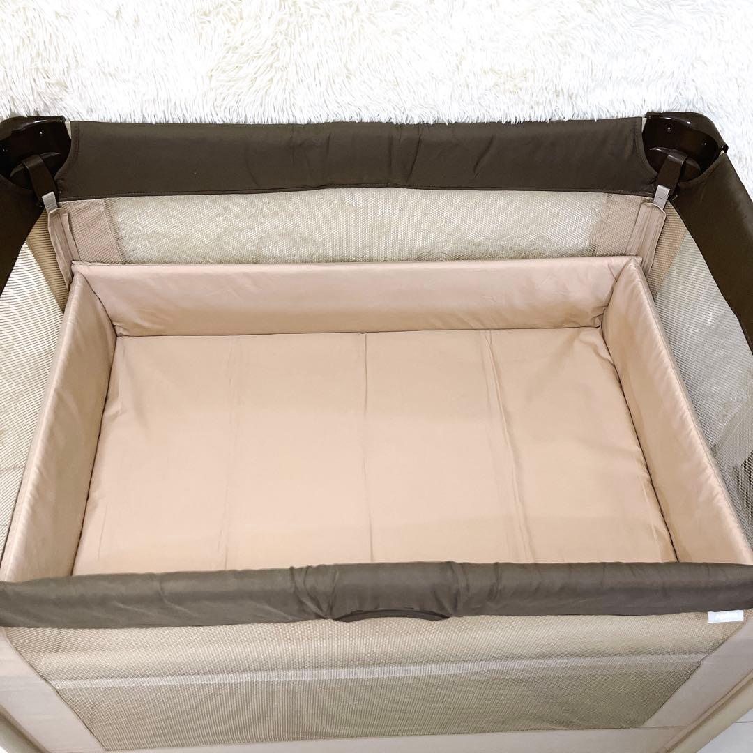 Aprica アップリカ ベビーベッド ココネル ココア 綺麗 美品 元箱付き