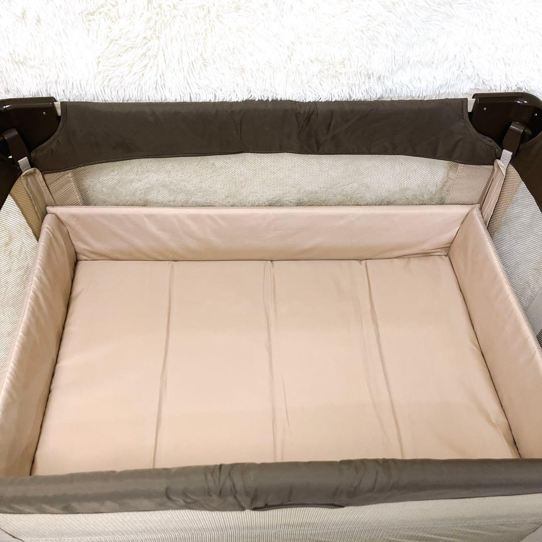 Aprica アップリカ ベビーベッド ココネル ココア 綺麗 美品 元箱付き