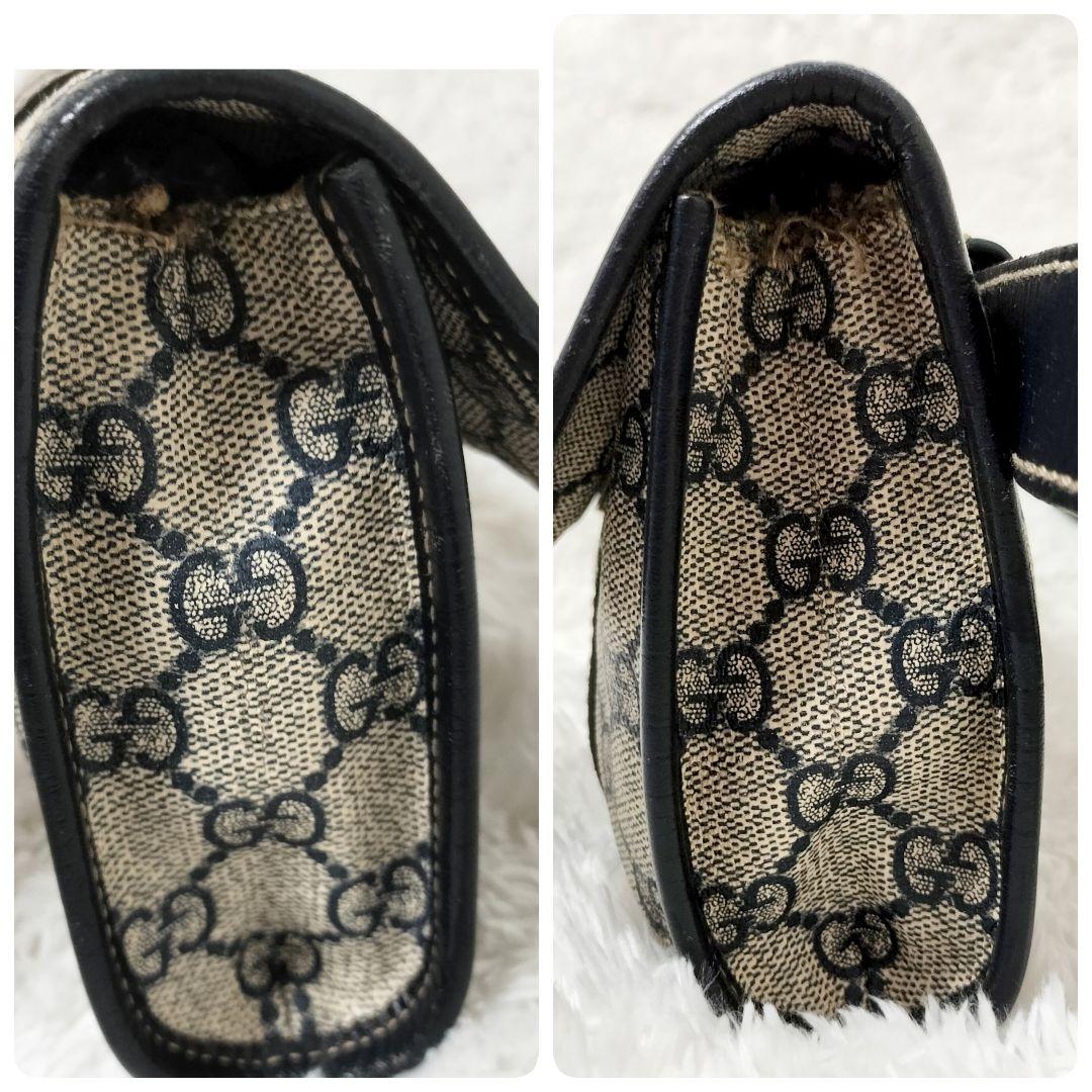 グッチ GGスプリーム シェリーライン ウエストポーチ 152597