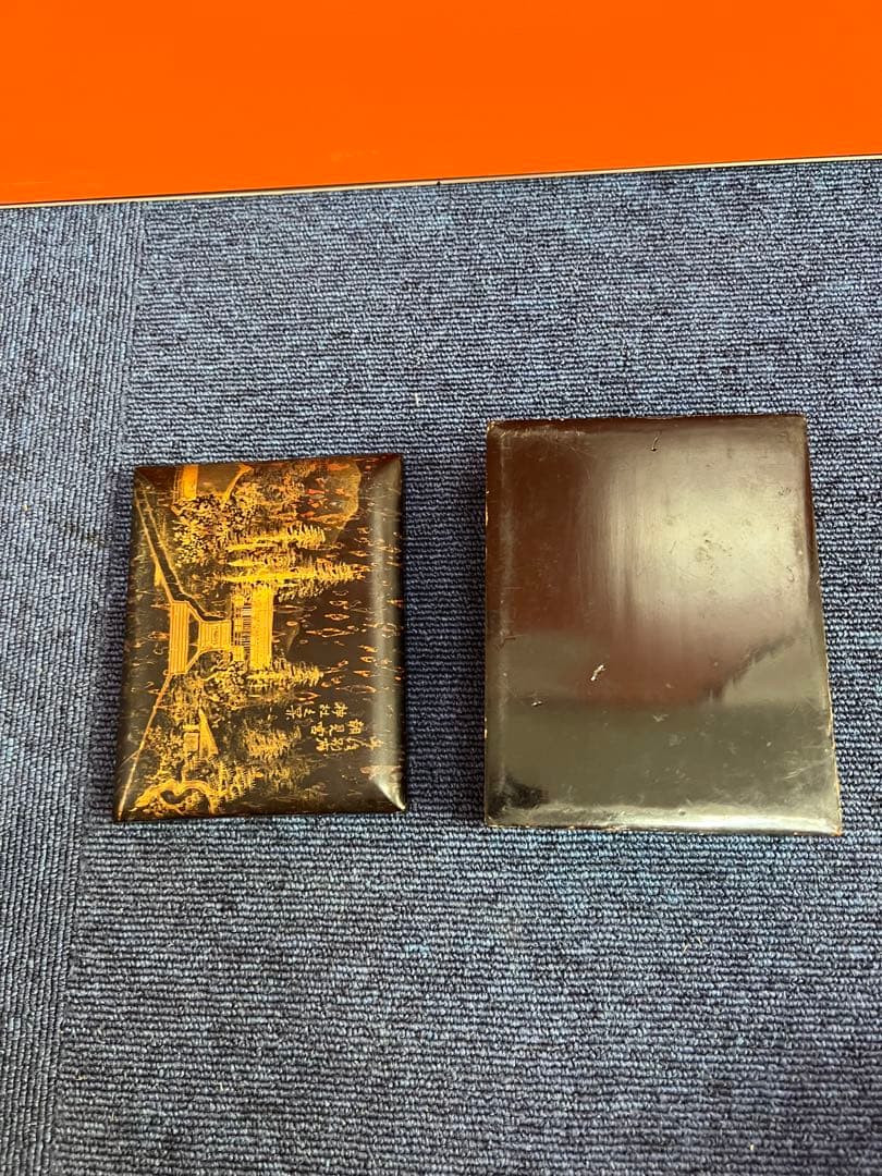 1168  金蒔絵　木箱　時代物