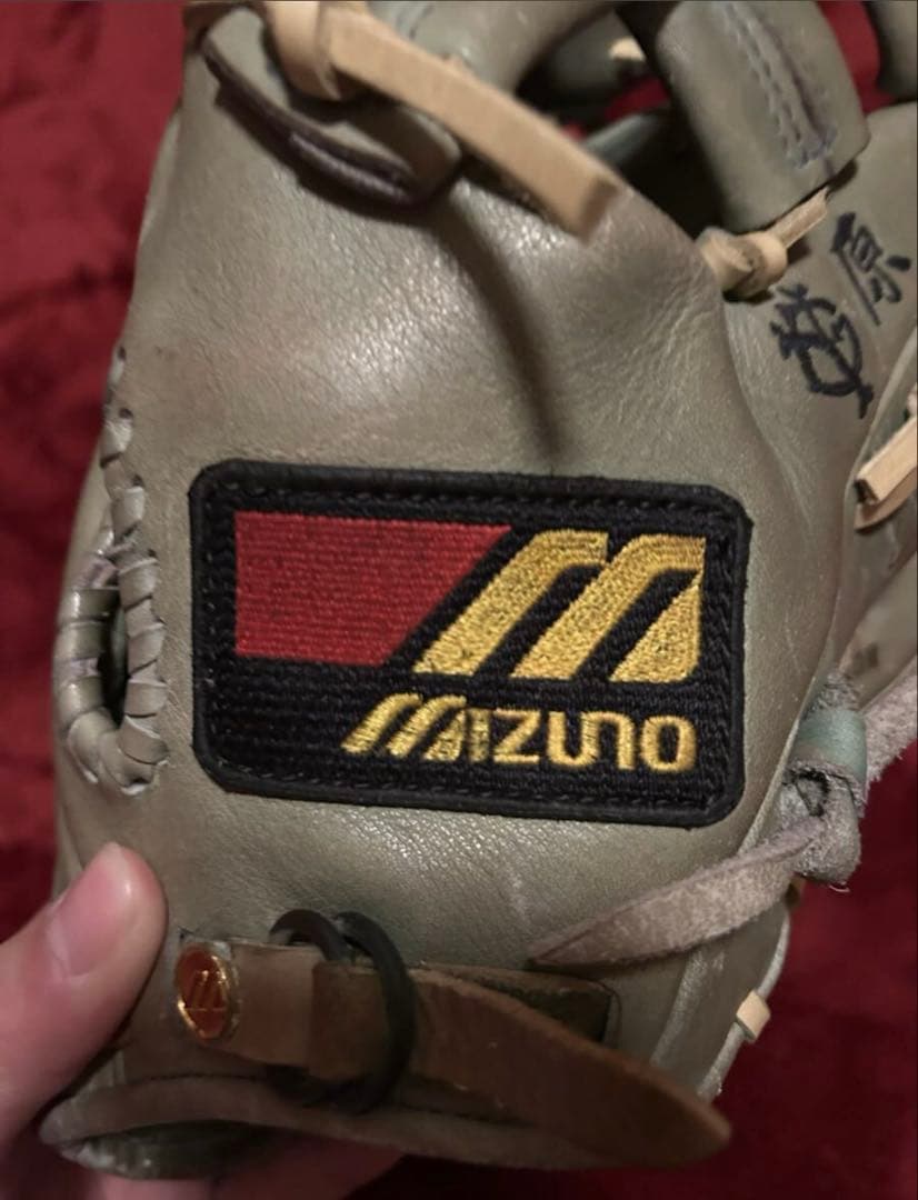 信義作　原辰徳　実使用　グローブ　ミズノ　ワールドウィン　硬式　内野　巨人　野球