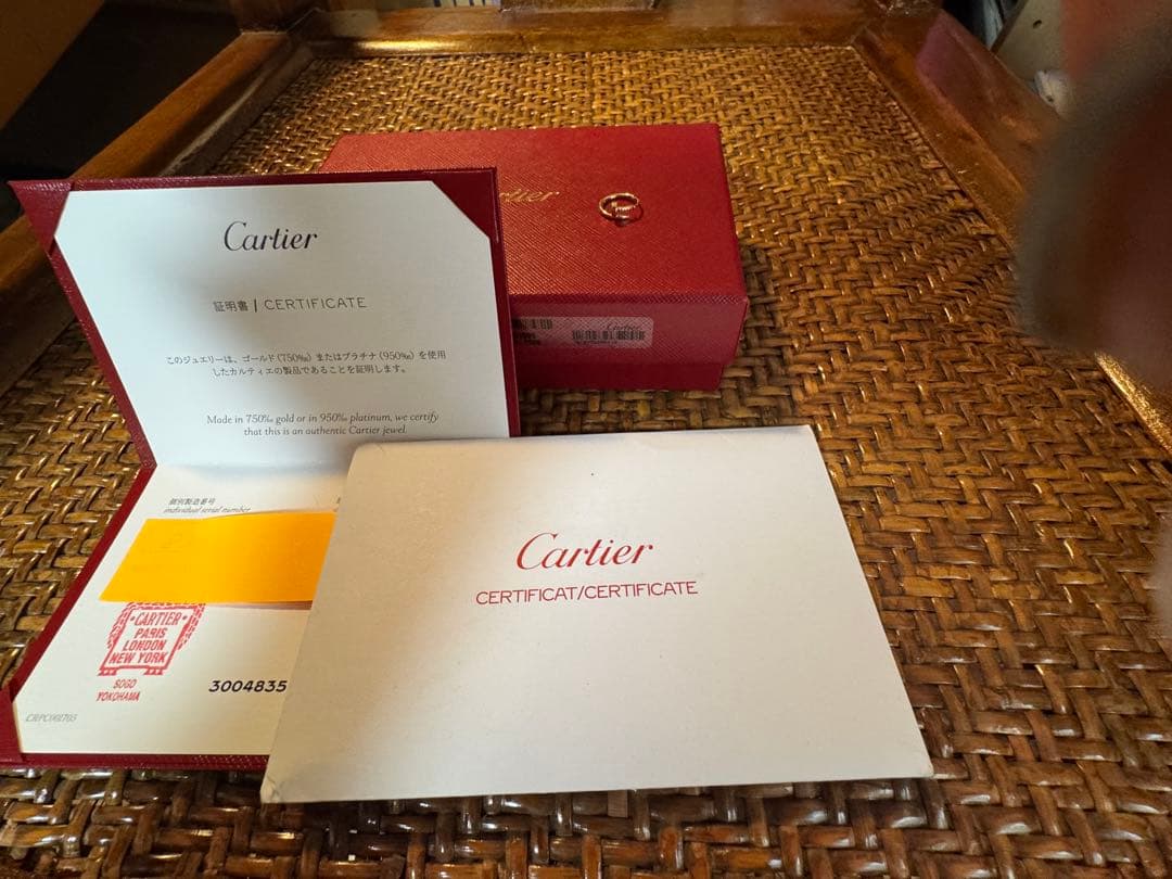 【だいわさま専用】鑑定済み☆カルティエ ジュストアンクル ピアス