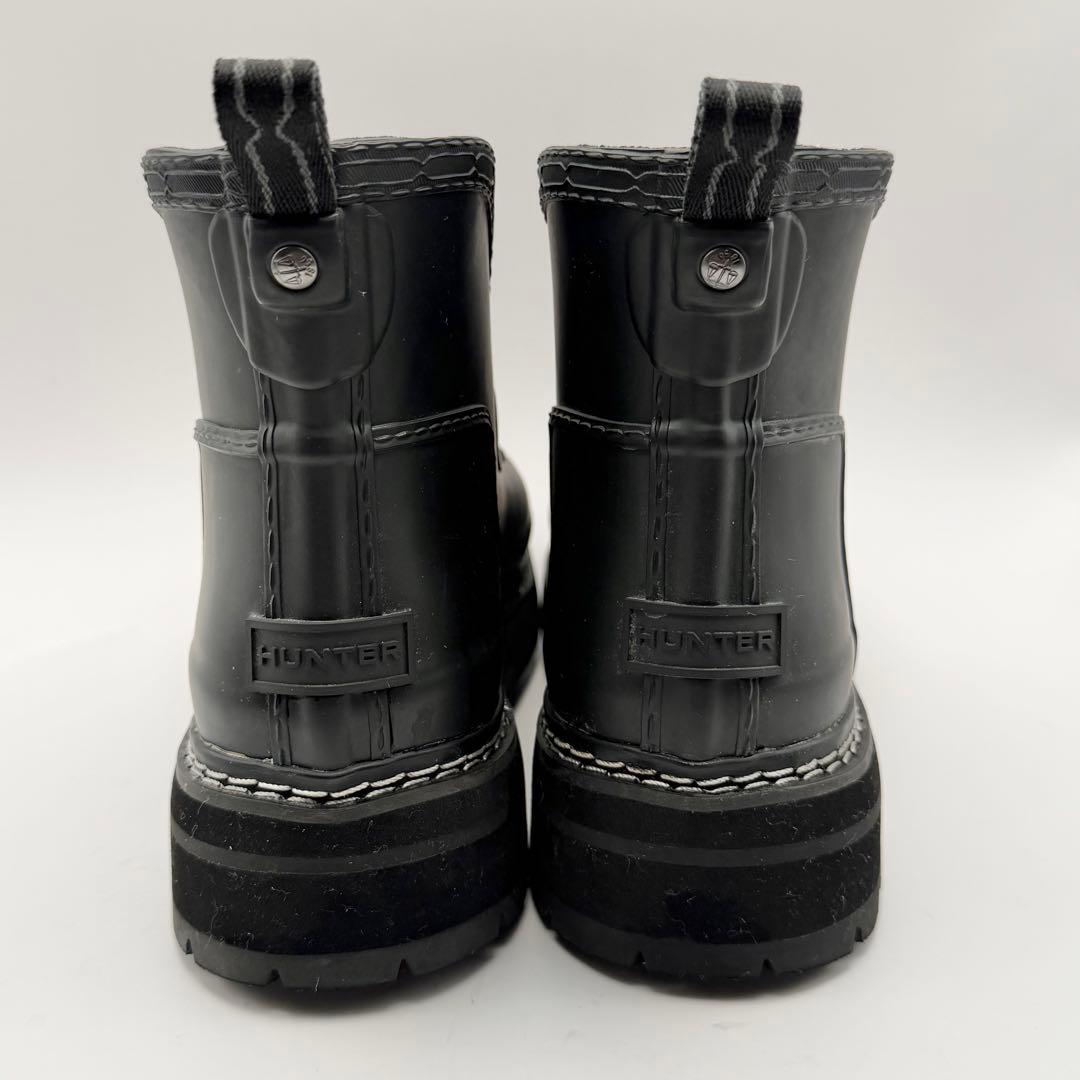 【美品】HUNTER ハンター　リファインド スティッチ ローファーブーツ　24