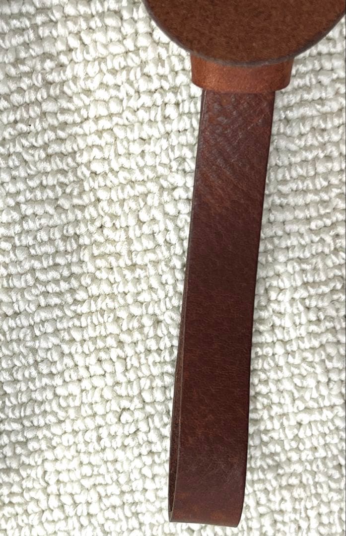 美品 organ オルガン ボトルホルダー 本革 水筒 カスターニョ HERZ