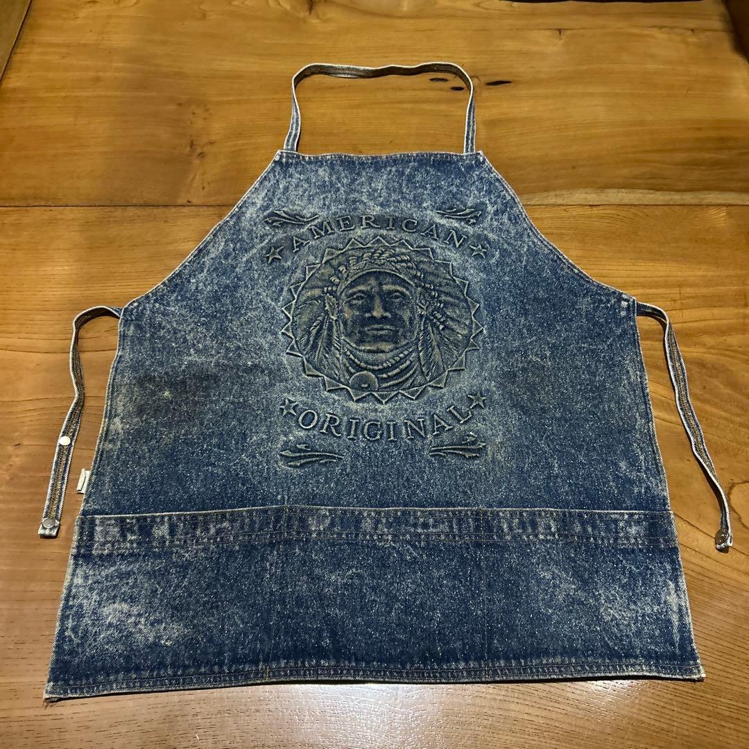 激レア　80s 90s ヴィンテージ　USA製　民族　エプロン　アメカジ　レトロ