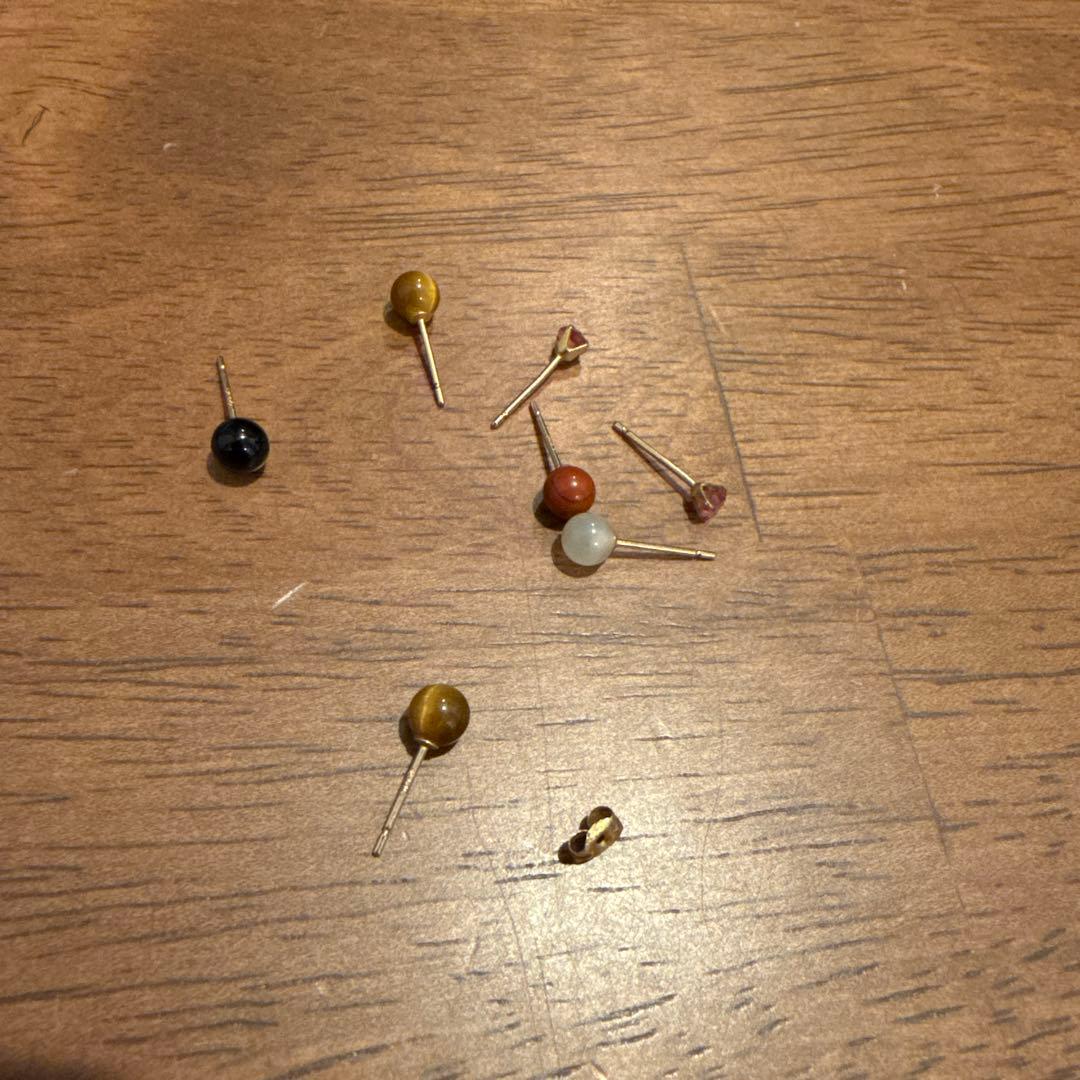 K18 ピアス キャッチ/1.1g/刻印入り 金 750